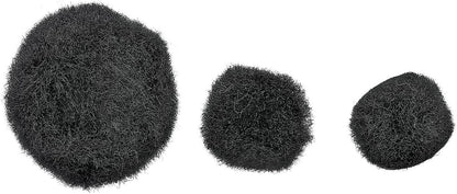 Colorations - Colorations - Pom Poms Zwart 100st.