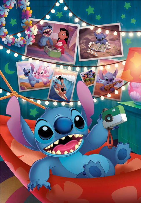 Clementoni-39793 Puzzle Disney Stitch 1000 Piezas Adultos | Rompecabezas de cómic, Multicolor (39793