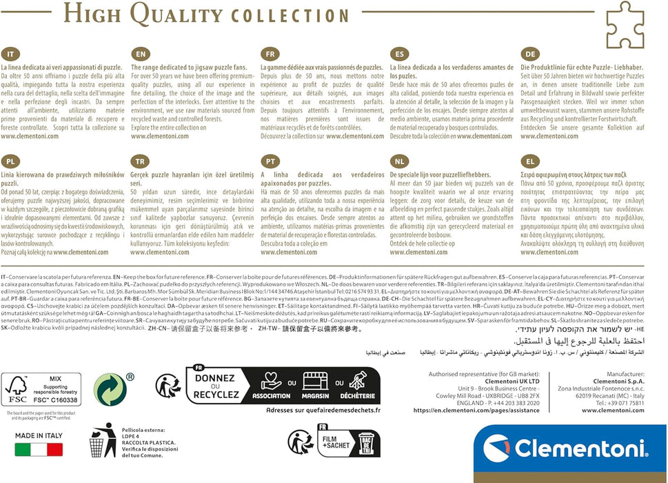 Clementoni-39793 Puzzle Disney Stitch 1000 Piezas Adultos | Rompecabezas de cómic, Multicolor (39793