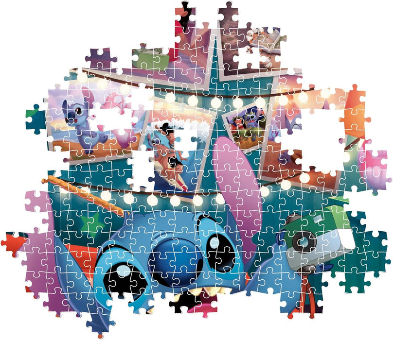 Clementoni-39793 Puzzle Disney Stitch 1000 Piezas Adultos | Rompecabezas de cómic, Multicolor (39793