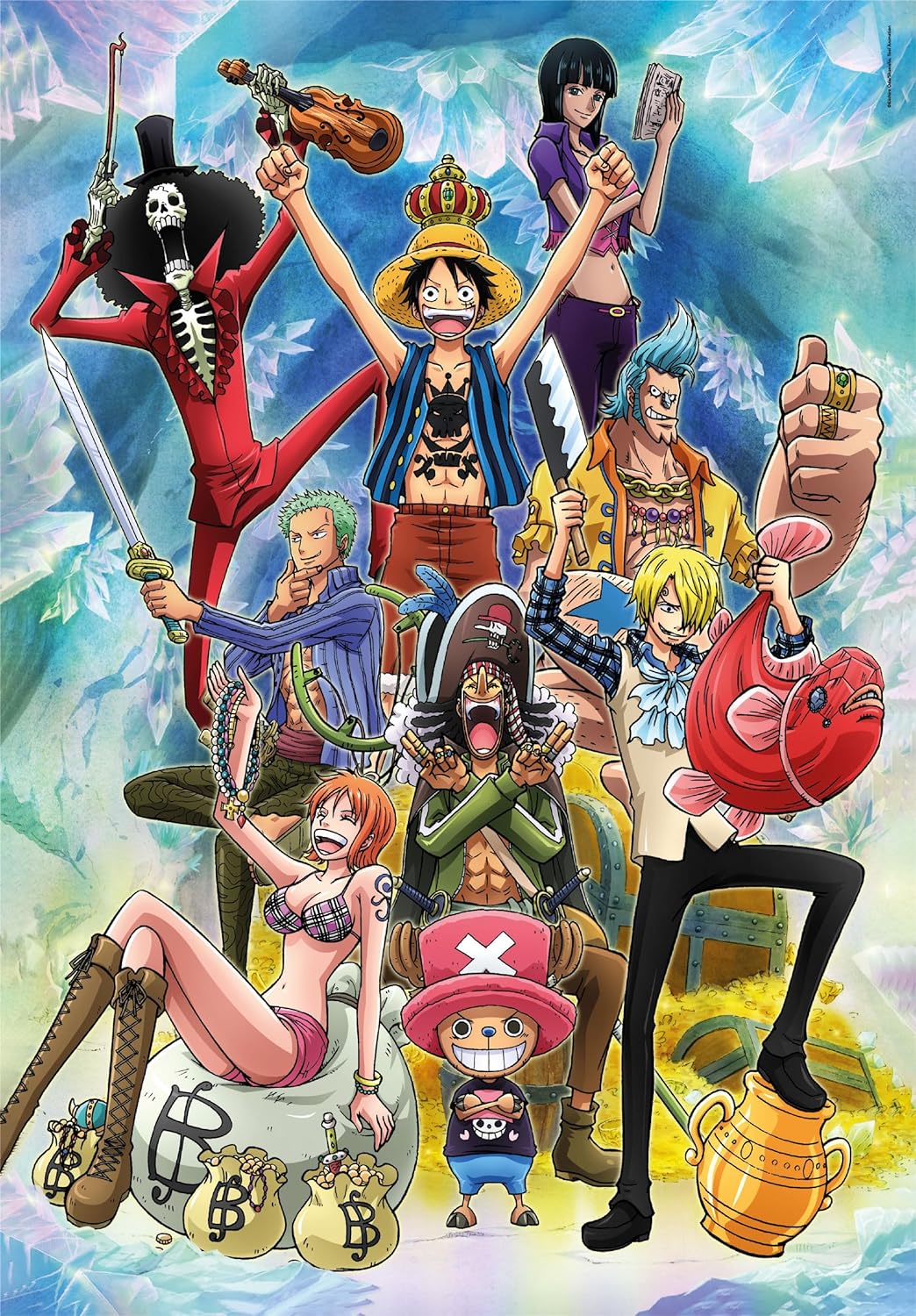 Clementoni One Piece-Puzzle de 1000 Piezas para Adultos y niños de 14 años, Juego de Habilidad para Toda la Familia, Fabricado en Italia (39920