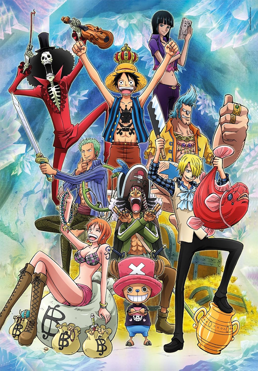 Clementoni One Piece-Puzzle de 1000 Piezas para Adultos y niños de 14 años, Juego de Habilidad para Toda la Familia, Fabricado en Italia (39920
