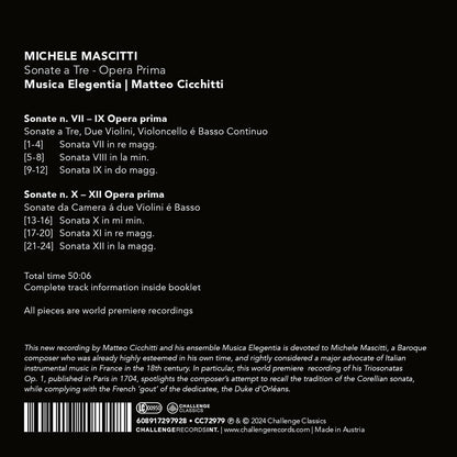Michele Mascitti: Sonate E Tre - Opera Prima