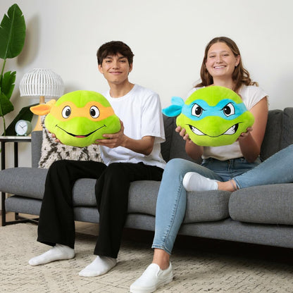 Club Mocchi Mocchi T12479 Teenage Mutant Ninja Turtles ™ Leonardo – Mega Plush Toy – 15 inch