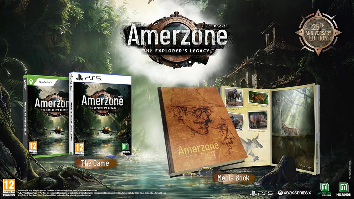 MICROÏDS AMERZONE REMAKE: THE EXPLORER'S LEGACY PS5