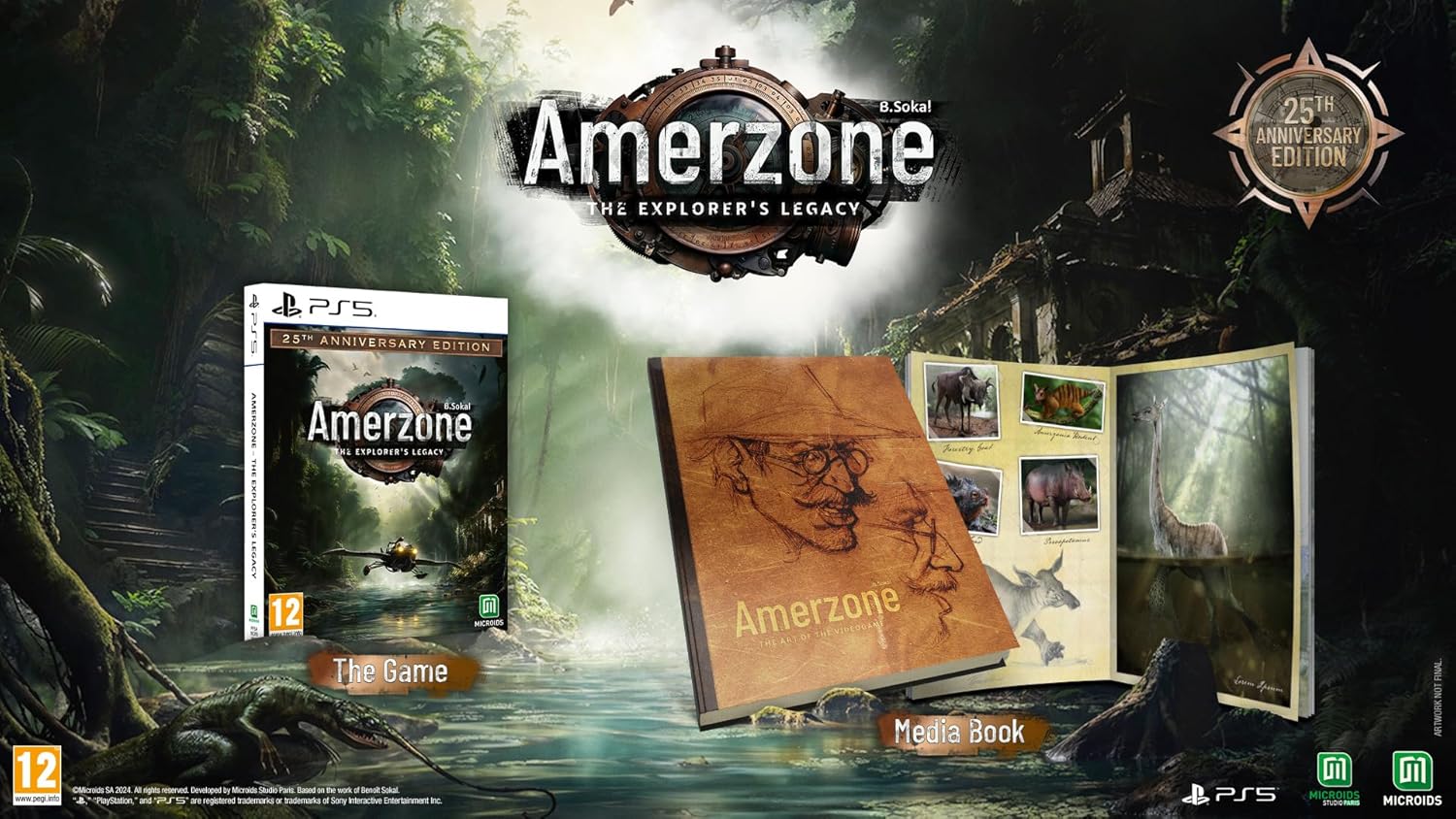 MICROÏDS AMERZONE REMAKE: THE EXPLORER'S LEGACY PS5