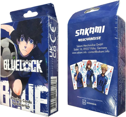 SAKAMI - Blue Lock - 52 playing cards - poker card game deck playing cards - original & licensed