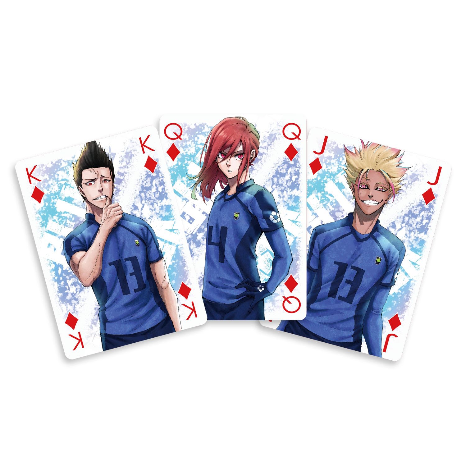SAKAMI - Blue Lock - 52 playing cards - poker card game deck playing cards - original & licensed