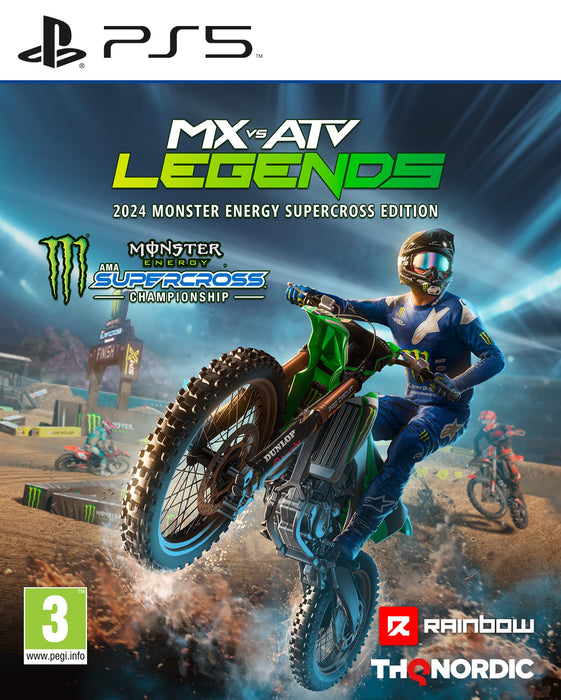 MX vs ATV Legends - 2024 Monster Energy Supercross Edition - PlayStation 5 PlayStation 5 Standard Edition