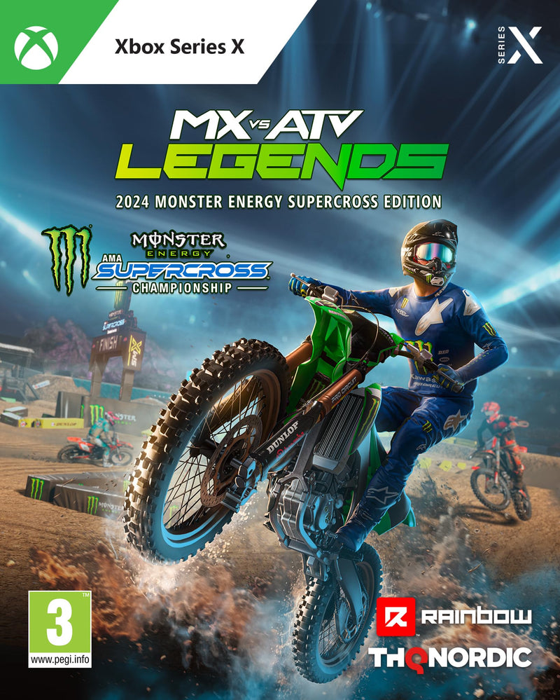 MX vs ATV Legends - 2024 Monster Energy Supercross Edition - Xbox Seris X Xbox Series X Standard Edition