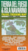 Tierra del Fuego & Isla Navarino Travel Trekking Map 1:500 000-1:200 000