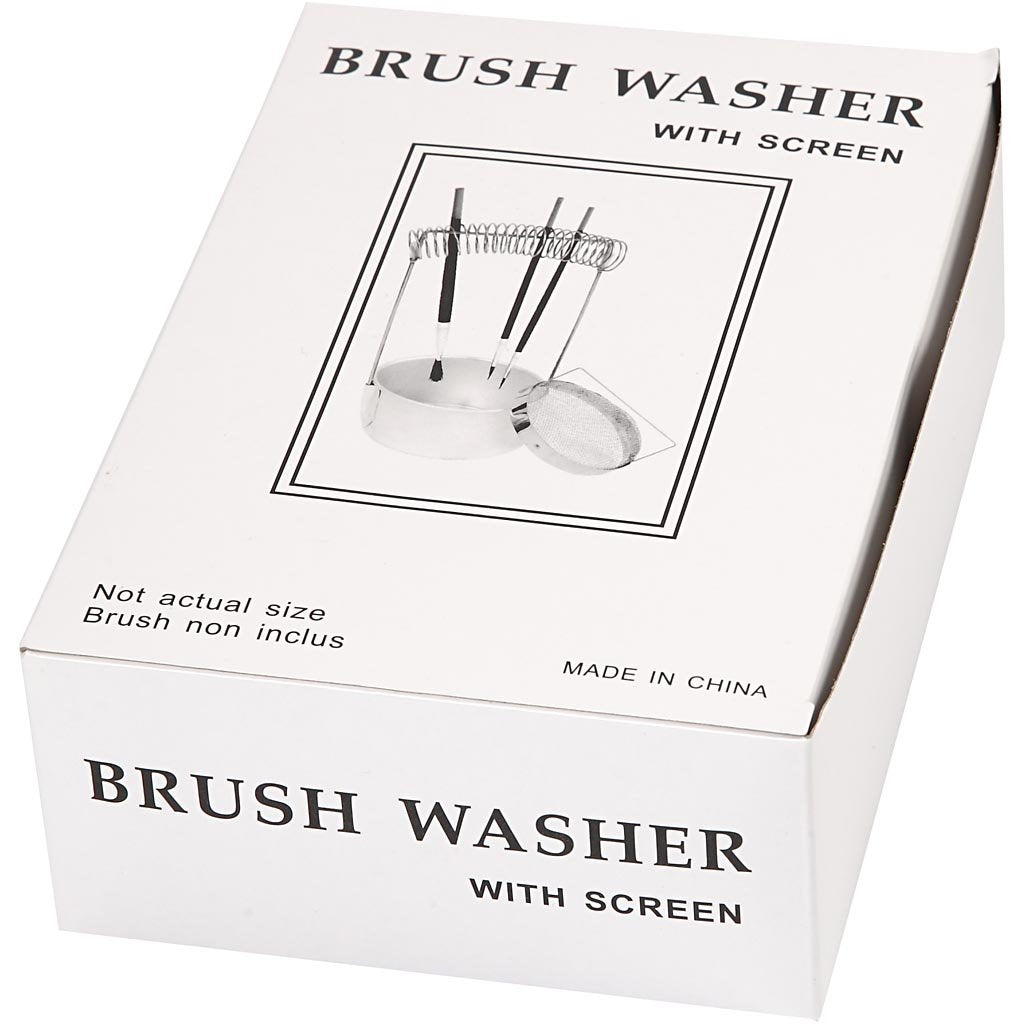 Brush Washer, H: 23 cm, 1 pc