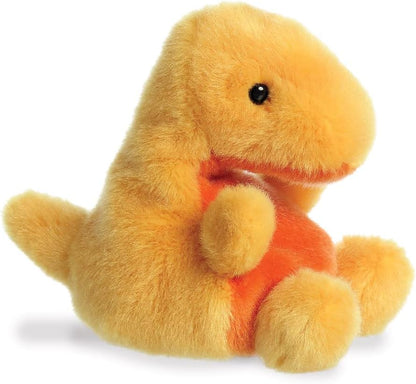 Aurora, 33618, Palm Pals Thunder Bronto Dinosaur, 5In, Soft Toy, Yellow