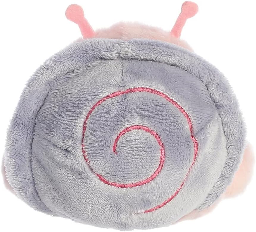 Aurora, 33677, Palm Pals Shelby Snail, 5In, Soft Toy, Pink