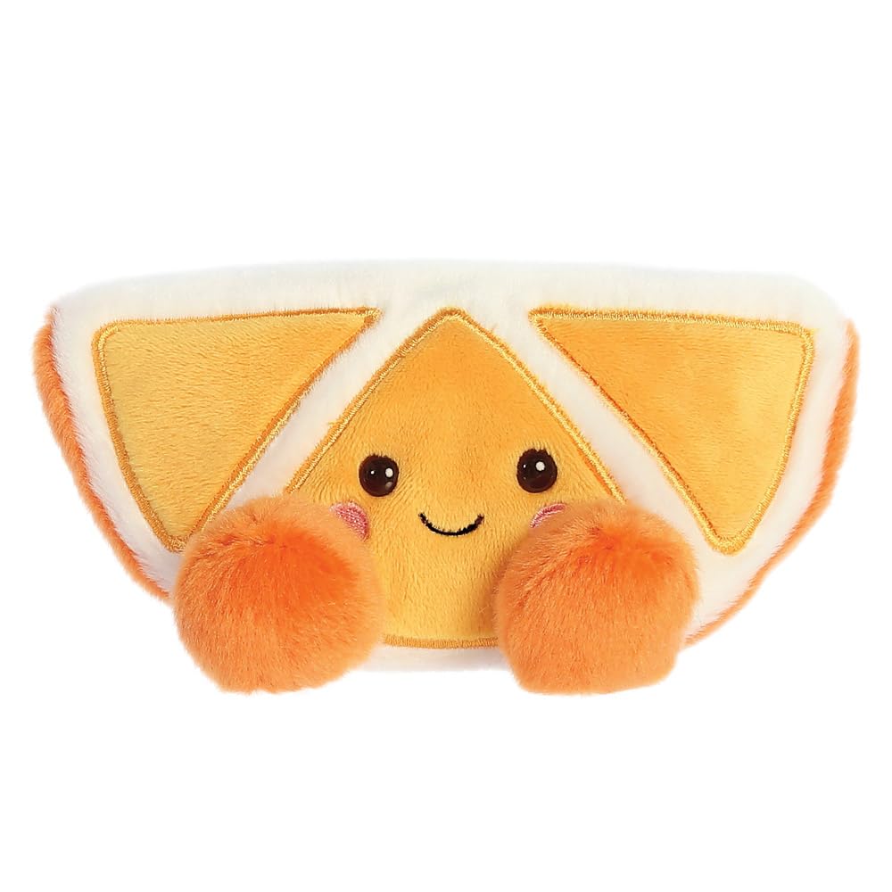 Aurora, 33787, Palm Pals Tucker Mandarin, 5In, Soft Toy, Orange & White