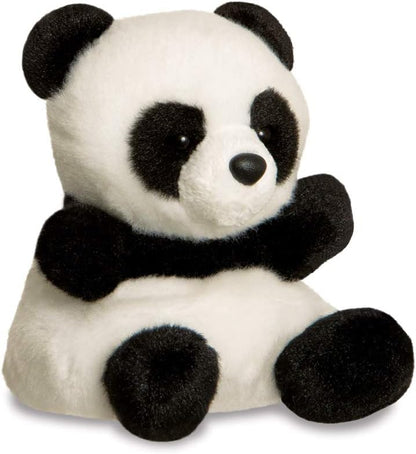 Aurora, 61350, Palm Pals Bamboo Panda, 5In, Soft Toy, Black & White
