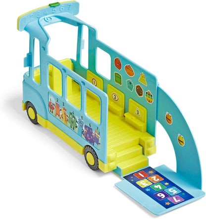 Learning Resources Numberblocks Rainbow Counting Bus, Ages 3+, Interactive Numberblocks Bus Toy Playset with Collectable Seven Figure Included, Plays 12 Songs and Sounds, CBeebies Toys