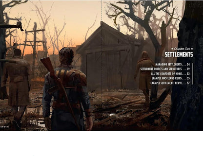 Modiphius: Fallout: The Roleplaying Game Settler's Guide Book - Expansion Hardcover RPG Book, Content for Players & Gamemasters, 192 Pages
