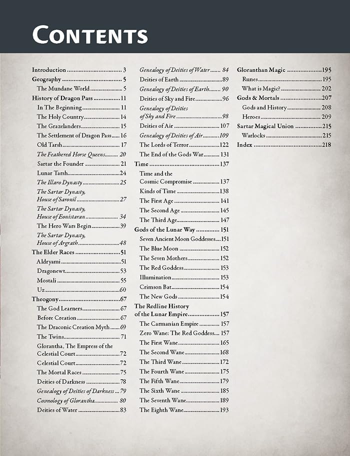 Glorantha Sourcebook