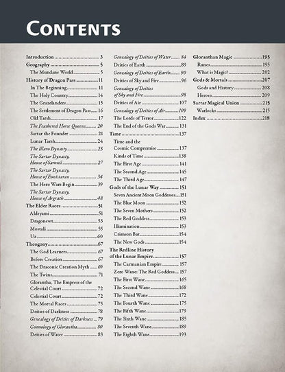 Glorantha Sourcebook