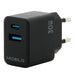 Mobilis Caricatore di rete MOBILIS Porta GaN da 30 W Adattatore USB-C per ricarica rapida per smartphone e tablet