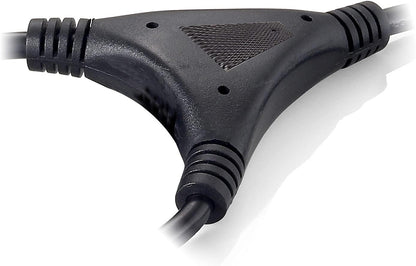 Equip 112210 power cable Black 1.6 m C14 coupler 2 x C13 coupler