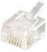 Modular Plug Rj12 6P6C (6U``) Unshie