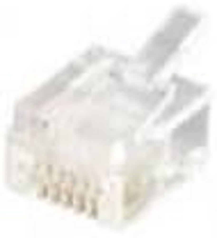 Modular Plug Rj12 6P6C (6U``) Unshie
