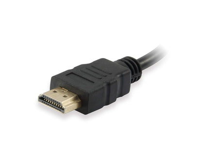 equip 11903607 HDMI VGA Black Cable Adapter Adaptor For Cable (HDMI, VGA, Black