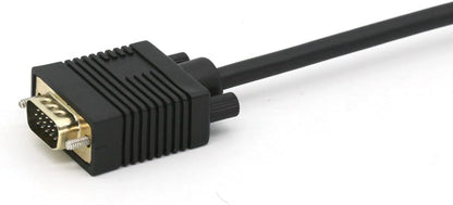 Equip Displayport 119338 DisplayPort Male to VGA (HD15) Male Cable/2.0m/Black