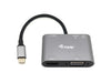 Equip 133483 USB-C Multifunction Adapter 5-in-1 USB-C to HDMI/VGA/USB 3.0/AUX/USB-C PD Multiport Adapter