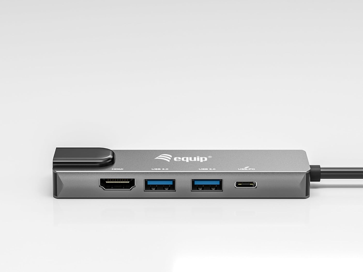 Equip 133489 USB-C 5-in-1 Multifunction Adapter HDMI Gigabit LAN USB 3.2 GEN1 100W USB PD