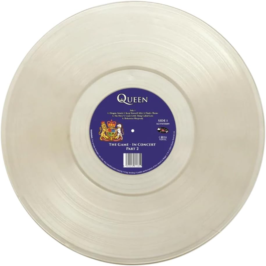 Queen - The News & Game Tours (Limited Edition Numbered Triple Album Set On Clear Vinyl)