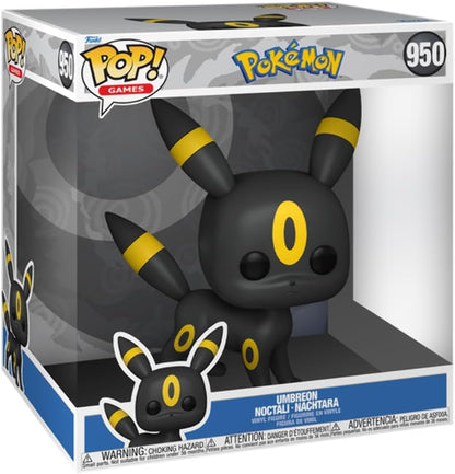 Funko POP! Jumbo: Pokemon - Umbreon - Collectable Vinyl Figure - Gift Idea - Official Merchandise - Toys for Kids & Adults - Video Games Fans - Model Figure for Collectors and Display