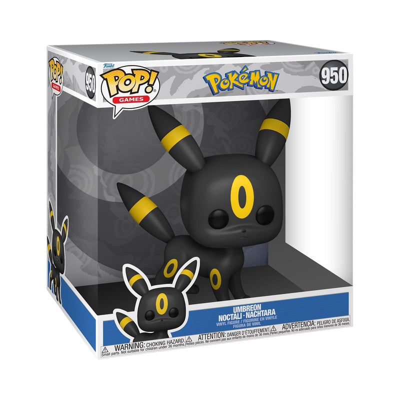 Funko POP! Jumbo: Pokemon - Umbreon - Collectable Vinyl Figure - Gift Idea - Official Merchandise - Toys for Kids & Adults - Video Games Fans - Model Figure for Collectors and Display