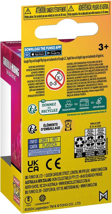 Funko Pop! Keychain: Godzilla X King Kong: the New Empire - King Kong With Mechanical Arm - Godzilla Vs Kong Novelty Keyring - Collectable Mini Figure - Stocking Filler - Gift Idea - Movies Fans