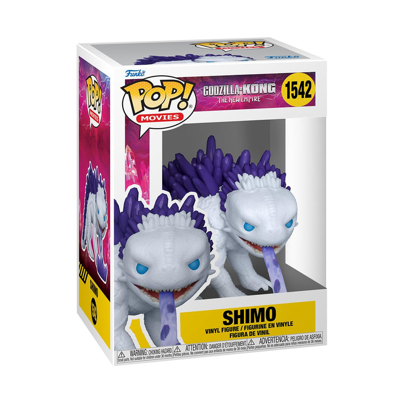Funko POP! Movies: Godzilla X Kong: the New Empire - Shimo With Ice-Ray - Godzilla Vs Kong 2 - Collectable Vinyl Figure - Gift Idea - Official Merchandise - Toys for Kids & Adults - Movies Fans