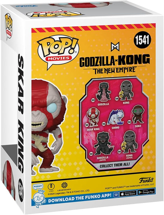 Funko Pop! Movies: Godzilla X Kong: the New Empire - Skar King - Godzilla Vs Kong - Collectable Vinyl Figure - Gift Idea - Official Merchandise - Toys for Kids & Adults - Movies Fans