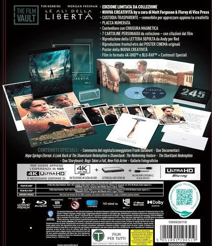 Le Ali della Libertà Vault Edition (4K UHD + Blu-ray) (4K Ultra HD/S