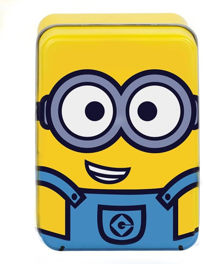Paladone Cartes à Jouer illustrées Minions – Jeu de Cartes Classique sous Licence Officielle Moi, Moche et méchant dans Une boîte à Collectionner, Personnages emblématiques avec Kevin Stuart & Bob
