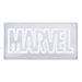 Luce Neon Marvel Insegna Ufficiale da Tavolo o a Parete, Accessorio per Stanza di Gioco & Memorabilia Cinematografica