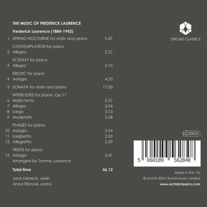 The Music of Frederick Laurence