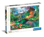 Clementoni 35522 Jigsaw Collection-The Old Shoe House 500 Pieces-Puzzle for Adults 14-99 Years, Gift for Men/Women, Fantasy, Made in Italy, Multicolor