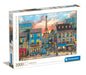 Clementoni 39820 Jigsaw Collection-Streets 1000 Pieces-Puzzle for Adults 14-99 Years, Gift for Men/Women, City, Paris, France, Made in Italy, Multicolor