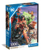 Clementoni 39852 Dc Comics Jigsaw 1000 Pieces-Puzzle for Adults 14-99 Years, Poster Included, Gift for Men/Women, Super Hero, Made in Italy, Multicolor
