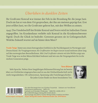 Und Großvater atmete mit den Wellen: Roman | Der ergreifende neue Roman der norwegischen Bestseller-Autorin (»Großmutter tanzte im Regen«)