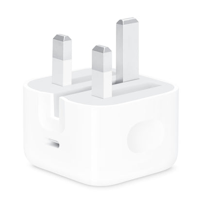 Apple - Power Adapter - 20 Watt - Fast Charge (24 Pin Usb-C) - United Kingdom