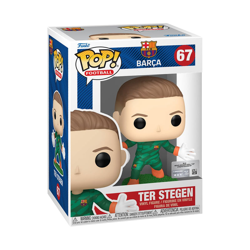 Funko POP! Football: Barcelona - Ter Stegen - Barcelona FC - Collectable Vinyl Figure - Gift Idea - Official Merchandise - Toys for Kids & Adults - Sports Fans - Model Figure for Collectors