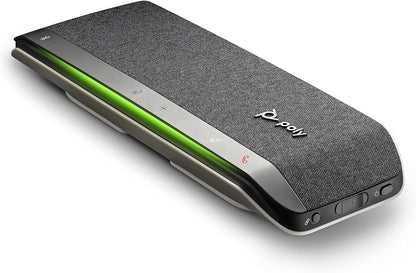 Poly - Sync 40 Smart Speakerphone (Plantronics) - Flexible Work Spaces - Connect to PC/Mac via Combined USB-A/USB-C Cable and Smartphones via Bluetooth - Works with Teams (Certified), Zoom & more Stan