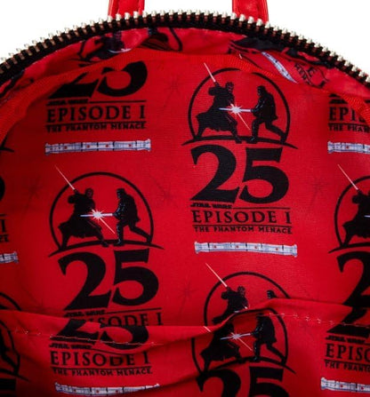 Star Wars, épisode I : La Menace fantôme by Loungefly Sac à Dos 25th Darth Maul Cosplay, LF-STBK0433